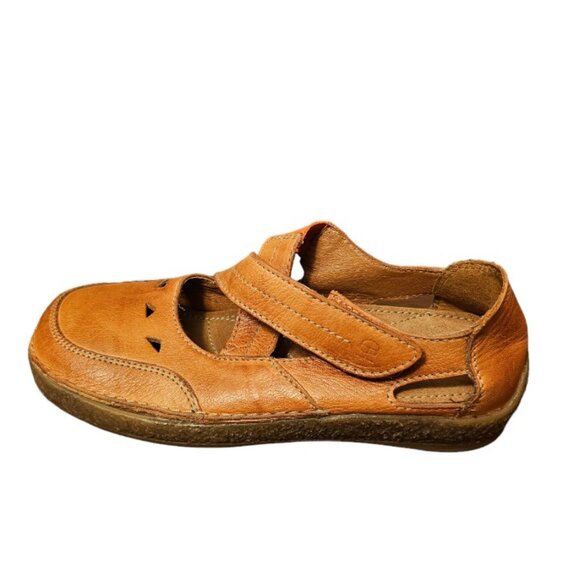 GROUND HOG ORANGE Mary Jane/ Doll shoes - Picture 1 of 6